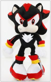 Newly listed New Sonic the Hedgehog 10 Shadow The Hedgehog Plush Toy 