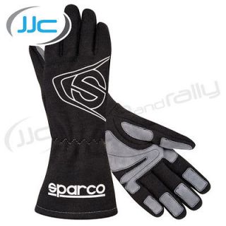 Sparco Land L 3 Race Gloves Black Size Medium Rally Track Day Fire 