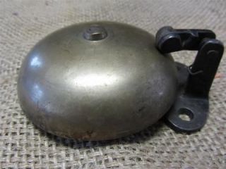 Vintage Brass Boxing Bell Antique Sports Old Iron Box School Fire 