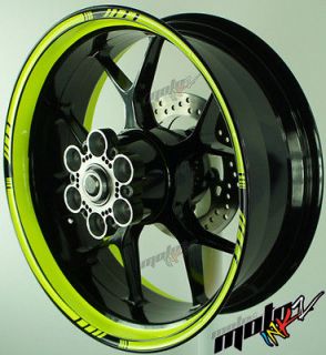 MOTOINKZ fluorescent Wheel Rim Stripes tape kawasaki ninja 250 650r 