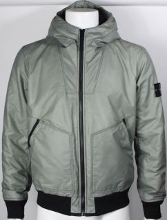 stone island thermo reflective jacket silver grey more options chest