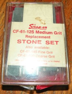 snap on medium grit stone set cf 61 12s time