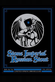 beer poster micro brew imperial russian stout 