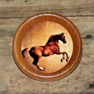 HORSE Whistle Jacket by George Stubbs Altered Art Tie Tack or Ring or 