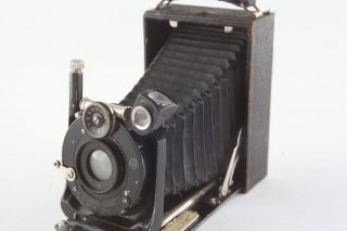 Contessa Nettel Plated Camera 6x9 Doppel Anastigmat Conettar 6.8/105mm 