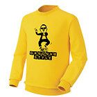   My gangnam style sweatshirt,track shirt,basketball suit,kpop   yellow