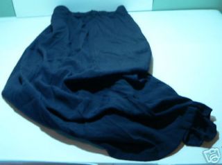 cb336 ladies penmans black long summer skirt size m from