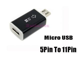   Pin To 11 Pin HDMI HDTV MHL Adapter Converter For Sam sung S3 I9300