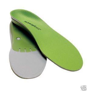 superfeet green orthotic insoles size d