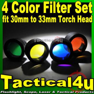   Color Filter Set Fit for UltraFire 501B Surefire 6P 9P G2 C2
