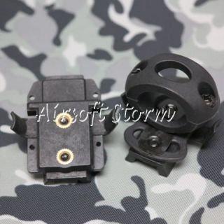   Gear Flashlight Single Clamp & Surefire X300 Adapter for Helmet Rail