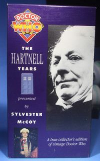   William Hartnell Years Tardis Sylvester McCoy 1st 7th Dr Collectors