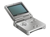 Nintendo Game Boy Advance SP Platinum Handheld System games
