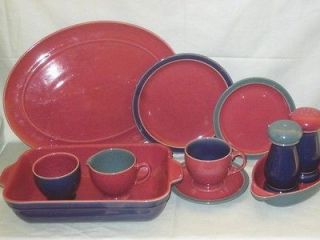 Denby Harlequin Tableware Platter, Roasting Dish, Salad Bowl or 
