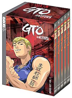 GTO Great Teacher Onizuka   First Semester DVD, 2003, 5 Disc Set 