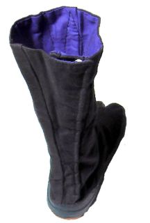12 Fastener Tall Jikatabi Boots for Ninjitsu with Tabi Socks