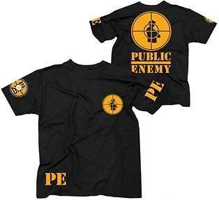 public enemy 25th anniv target x large t shirt