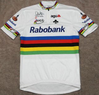 RABOBANK _ OSCAR FREIRE _ UCI WORLD CHAMPION __ XL __ vintage cycling 