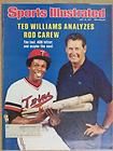 ted williams rod carew 1977 sports illustrated expedited shipping 