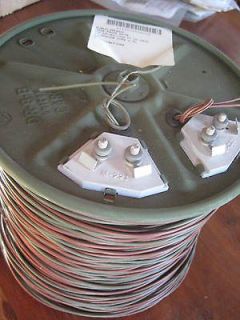   US Military Telephone Wire WF 16/U 1000 DR 8 communications cable HQ