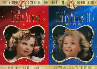 Shirley Temple   The Early Years Vol. 1 and Vol. 2 DVD, 2008, 2 Disc 