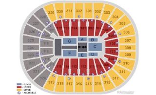 tickets DIRECTLY ON RAMP WWE ELIMINATION CHAMBER Ringside PPV 2/17 