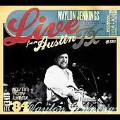 Live from Austin TX Austin City Limits 84 CD DVD by Waylon Jennings 