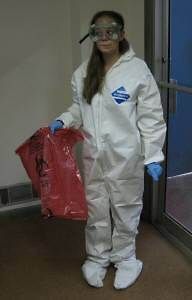 Lot of 25 HAZMAT, Painter, Protective Suits Kimberly Clark with 