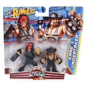 newly listed wwe rumbler kane and undertaker 2 pack time