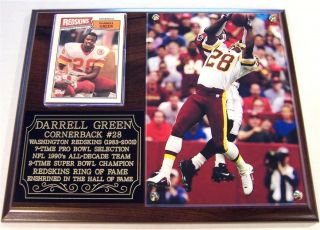 Darrell Green #28 Washington Redskins Super Bowl Champion HOF NFL 
