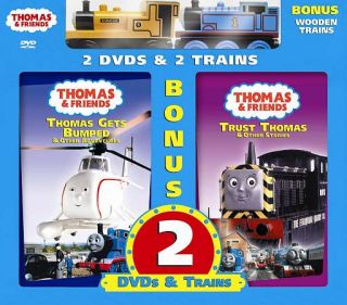 Thomas Friends Thomas Gets Bumped Trust Thomas DVD, 2007, 2 Disc Set 