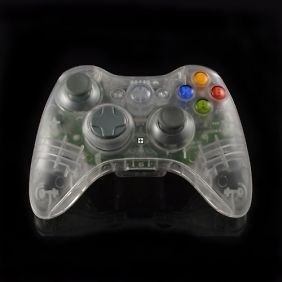 clear xbox 360 controller in Controllers & Attachments