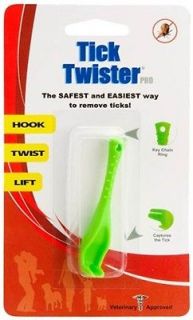 Tick Twister Pro Remover People Pet Dog Cat Safest & Easiest Way To 