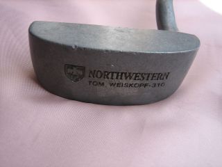 Northwestern Tom Weiskopf Putter  33 Steel Shaft   Model 310