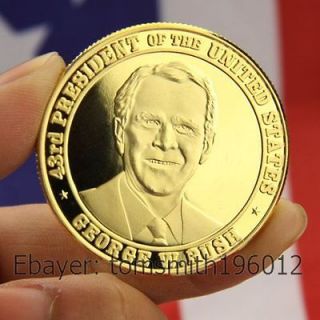 United States 43rd President George W. Bush Commemorative Coin 036