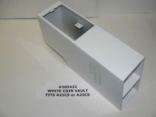 NEW MAYTAG COMMERCIAL WASHER WHITE COIN VAULT #205422 #2 5422 WITH 