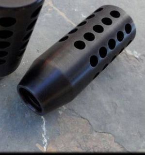 Muzzle Brake/Compensa​tor (BLACK 40 Hole Threaded 2.5 Inch) Seller 