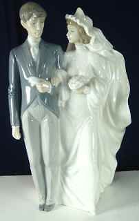 nao by lladro wedding day sculptor regino torrijos 1994 time