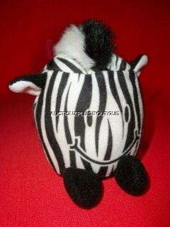 sonic parade zebra tot wacky pack plush zoo tots 2009