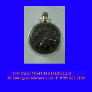 WW2 Air Force Admiralty Officers Rolex Military Pocket Watch 1944