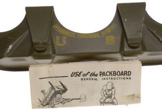 wwii packboard shelf 1944 with instructions  15