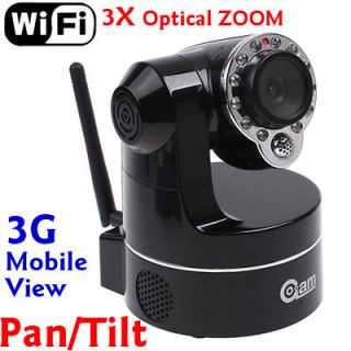 Home Day&Night PTZ WIFI Indoor Wireless IP NET IR Security Camera 3G 