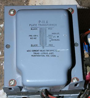 triad p 11a power transformer 1455 vct at 250 ma