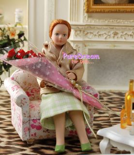 12 doll porcelain poseable doll young lady wife 6