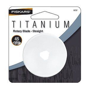   Titanium 45MM ROTARY TRIMMER Straight CUTTER cutting BLADE 9737