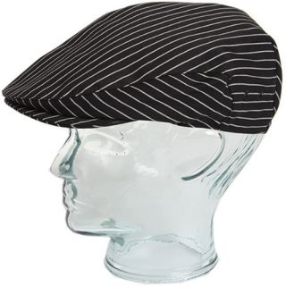 Pinstripe Thermo cool Chef Flat Caps S XL FREE FAST DELIVERY