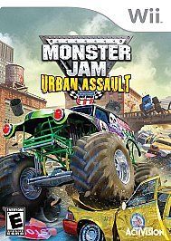 monster jam urban assault wii 2008 super clean awesome game