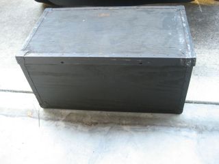 Military Surplus Equipment Green / Camo Box Container Trunk