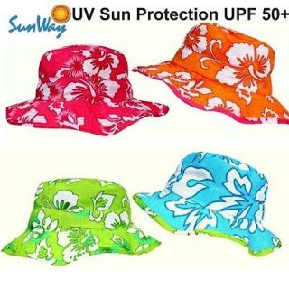 Hawaii Baby Kids Girls Boys Childs UV Sun Protection Hat Cap UPF 50+