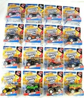 HOTWHEELS MONSTER JAM TRUCKS   MANY TO CHOOSE FROM   PLEASE SEE PHOTOS 